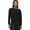 Prana Womens Cozy Up Long Sleeve Crew Black Small
