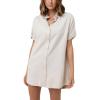 RHYTHM Women’s Classic Shirt Dress – Oat, Medium