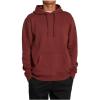 RVCA Men’s Big Label Hoodie(Americana Hoodie 2/Red Earth)