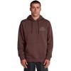 RVCA Men’s Big Label Hoodie(Palm Serif | Mocha)