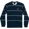 RVCA Mens Relaxed Fit Fleece Crewneck(Camden/Navy Marine)