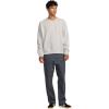 RVCA Mens Relaxed Fit Fleece Crewneck(Dayshift Crew 2 | Ash Heather)