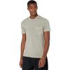 RVCA Mens Short Sleeve Crew Neck Pocket T-Shirt(Alo)