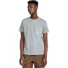 RVCA Mens Short Sleeve Crew Neck Pocket T-Shirt(Monument)