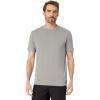 RVCA Mens Sport Regular Fit Athletic Breathable Tees(Stone (Balance))