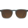 Raen Wiley Rectangular Sunglasses(Slate / Vibrant Brown Polarized)