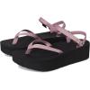 Teva Women’s Flatform Sandal Slim Sport(Lilas/Black)