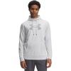 Under Armour mens Armour Fleece Big Logo Hoodie((015) Halo Gray / / Steel)