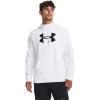Under Armour mens Armour Fleece Big Logo Hoodie((100) White / / Black)