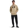 Under Armour mens Armour Fleece Big Logo Hoodie((299) City Khaki / / Black)