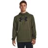 Under Armour mens Armour Fleece Big Logo Hoodie((390) Marine Od Green / / Black)