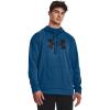 Under Armour mens Armour Fleece Big Logo Hoodie((426) Varsity Blue / / Black)