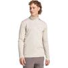 adidas Mens Terrex Multi Half-Zip Long Sleeve T-Shirt(Wonder Beige)