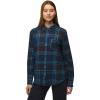 prAna Womens Golden Canyon Flannel(Stormy Night)