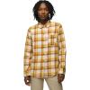 prAna Womens Golden Canyon Flannel(Sweet Cream)