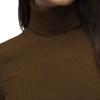 prAna Women’s Foundation Rib Turtleneck(Rich Earth Heather)