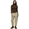 prAna Women’s Foundation Rib Turtleneck(Rich Earth Heather)