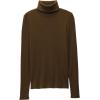 prAna Women’s Foundation Rib Turtleneck(Rich Earth Heather)