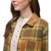 prAna Womens Golden Canyon Flannel(Rye Green)