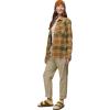 prAna Womens Golden Canyon Flannel(Rye Green)