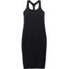 prAna Women’s Heavana Racerback Midi Dress(Black Heather)