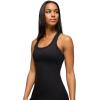 prAna Women’s Heavana Racerback Midi Dress(Black Heather)