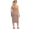 prAna Women’s Heavana Racerback Midi Dress(Carob Heather)