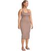 prAna Women’s Heavana Racerback Midi Dress(Carob Heather)