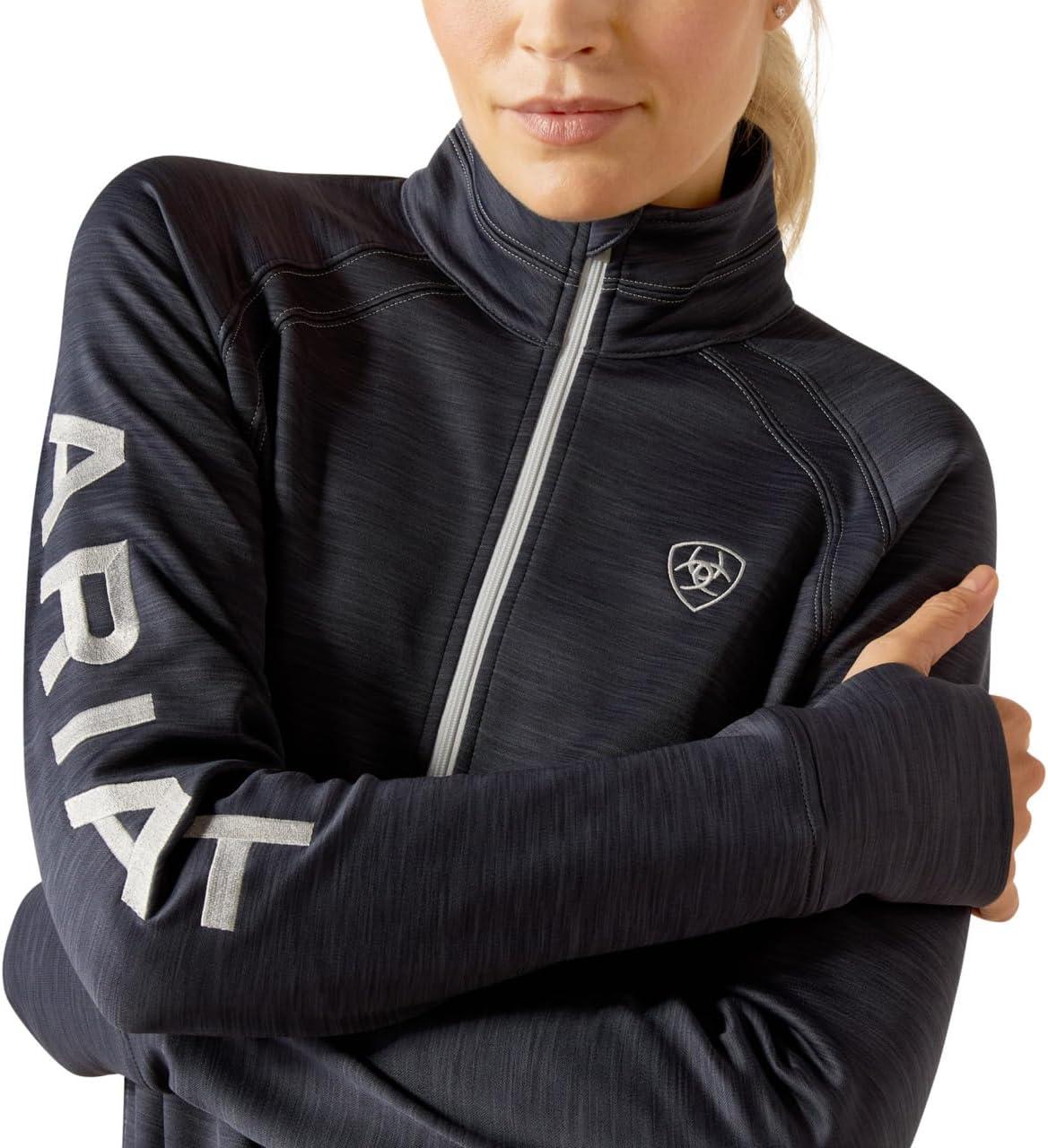 imageAriat Womens Tek Team 14 ZipOmbre Blue Heather