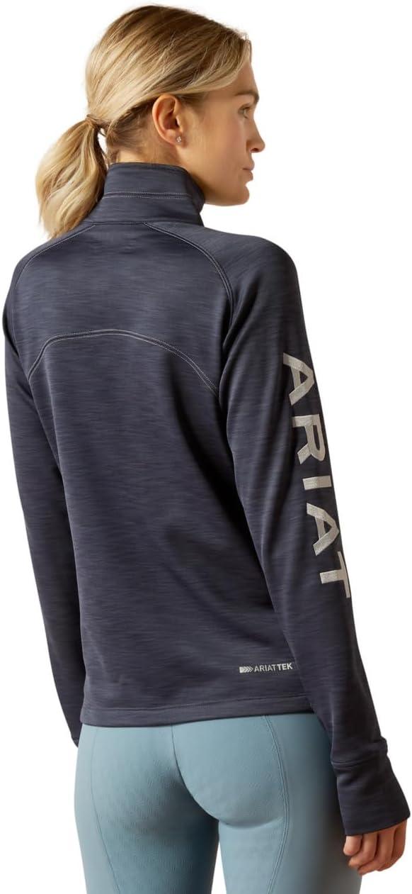 imageAriat Womens Tek Team 14 ZipOmbre Blue Heather
