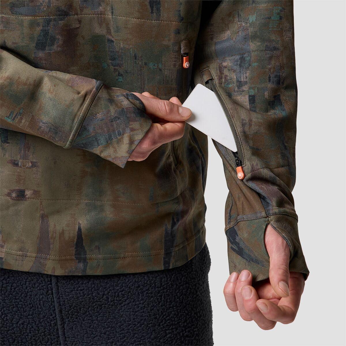 imageBackcountry Destination Softshell Fleece Hoodie  MensCamo Pendula Print