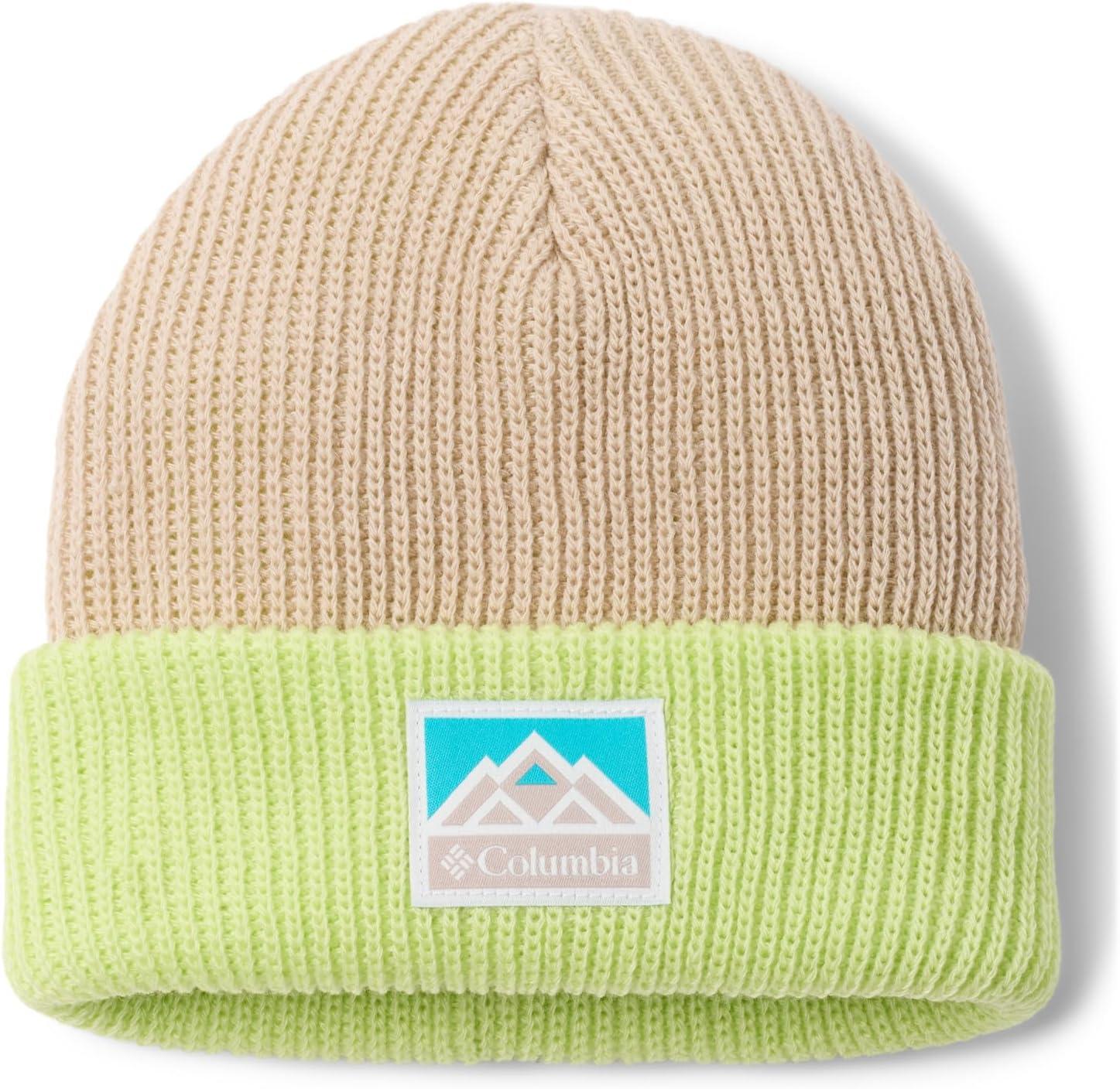 imageColumbia Boys Whirlibird Watch CapDark StoneSpring YellowMountains