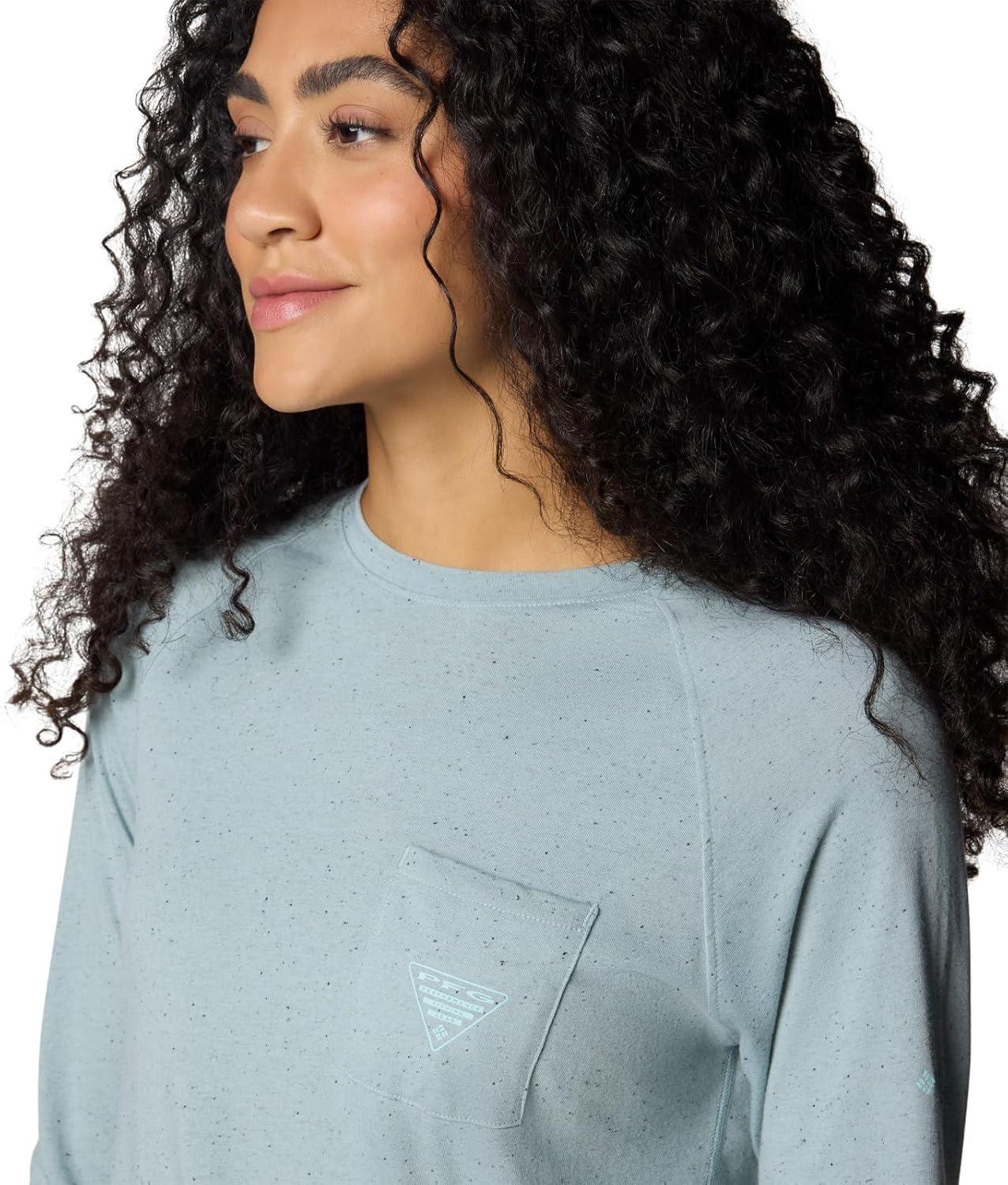 imageColumbia Womens PFG Uncharted Neps Long SleeveCrushed Blue