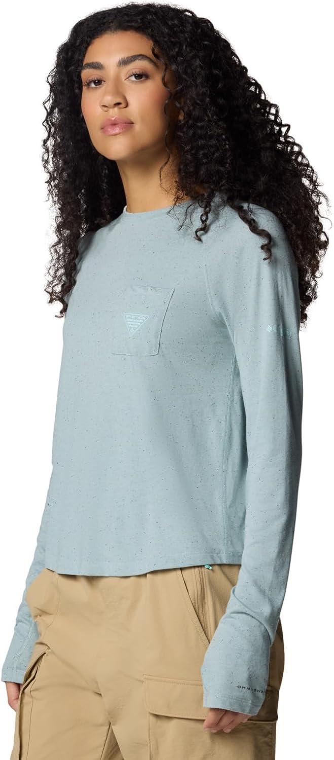 imageColumbia Womens PFG Uncharted Neps Long SleeveCrushed Blue