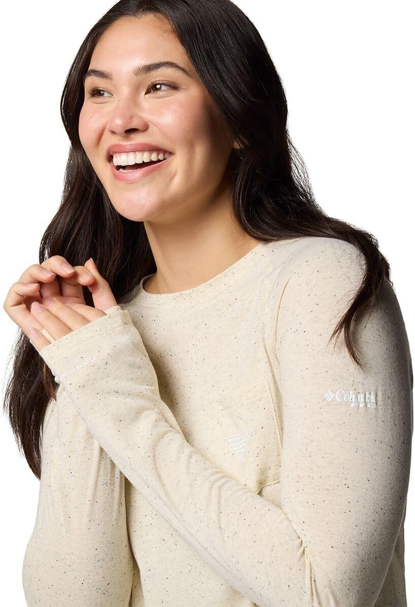 imageColumbia Womens PFG Uncharted Neps Long SleeveLemon Wash