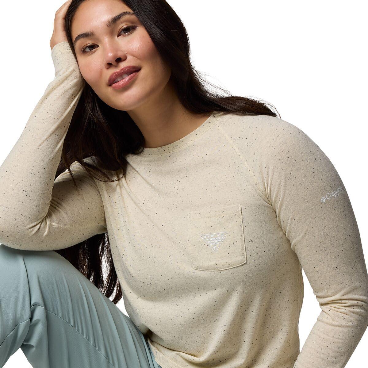 imageColumbia Womens PFG Uncharted Neps Long SleeveLemon Wash