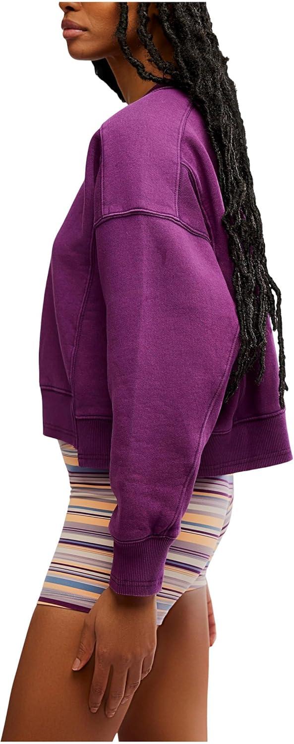 imageFree People womens Intercept PulloverBlack Cherry