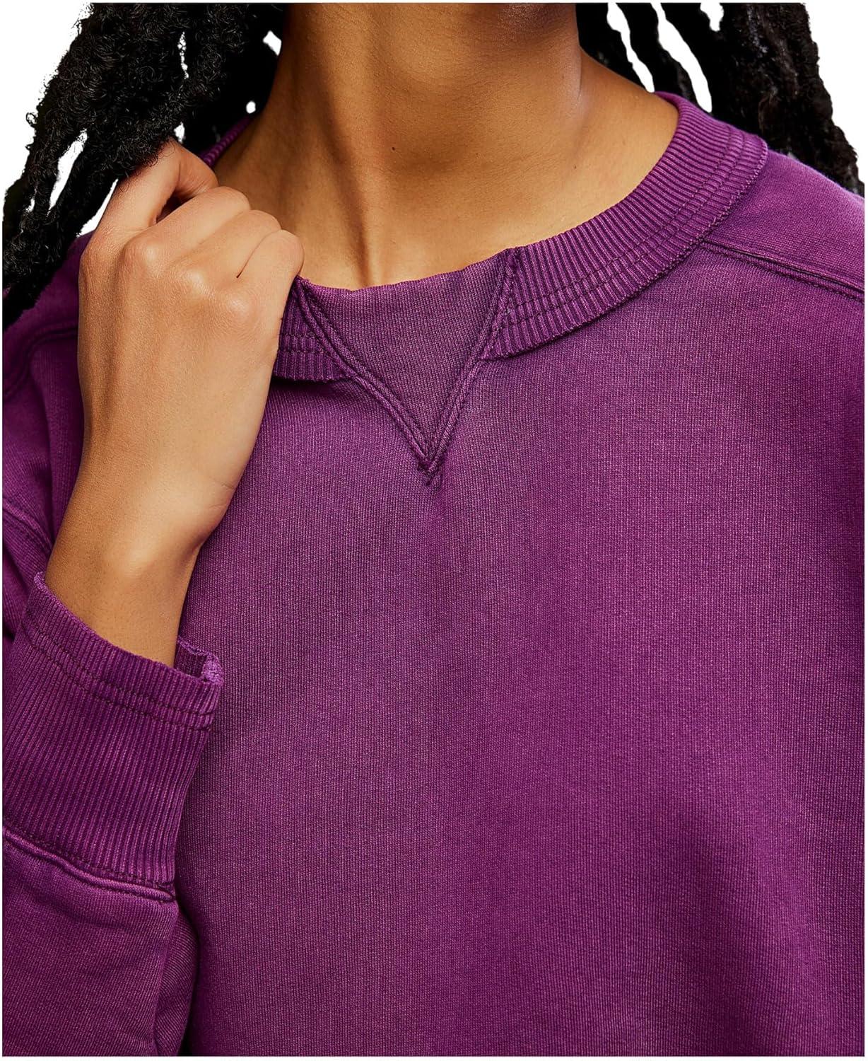 imageFree People womens Intercept PulloverBlack Cherry