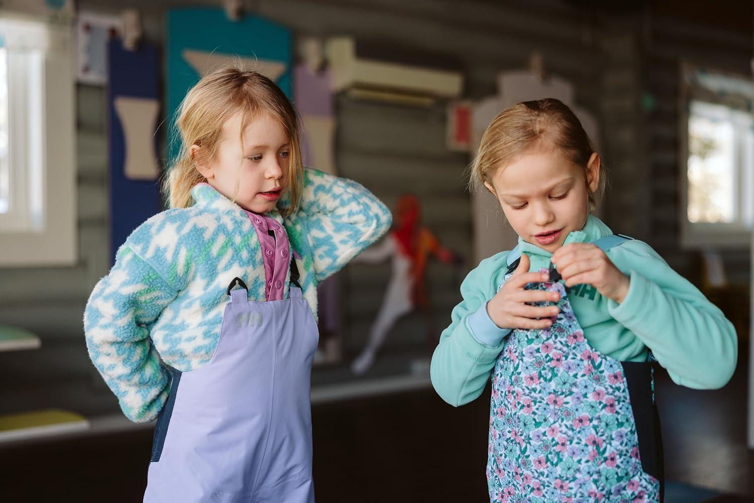 imageHellyHansen Kids Unisex Rider 2 Insulated Waterproof Windproof Breathable Bib Ski Pants607 Light Cyan