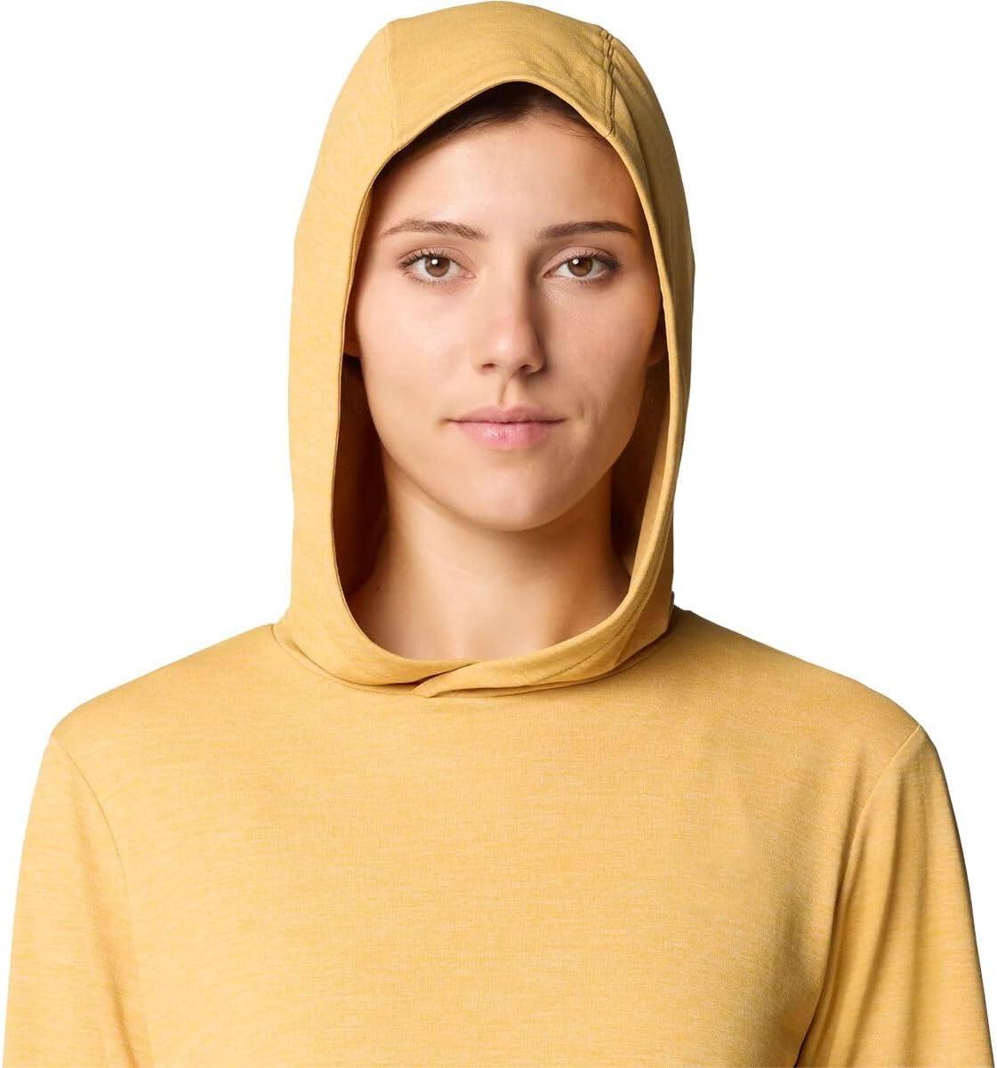 imageMountain Hardwear Sunblocker Long Sleeve Hoodie  Womens Sundown Gold Heather M