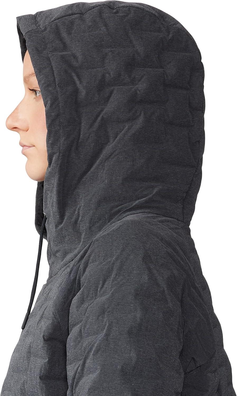 imageMountain Hardwear Womens StretchDown Light Pullover HoodyDark Storm Heather