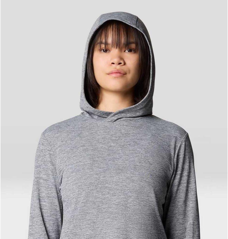 imageMountain Hardwear Womens Sunblocker Long Sleeve HoodyDark Storm Heather