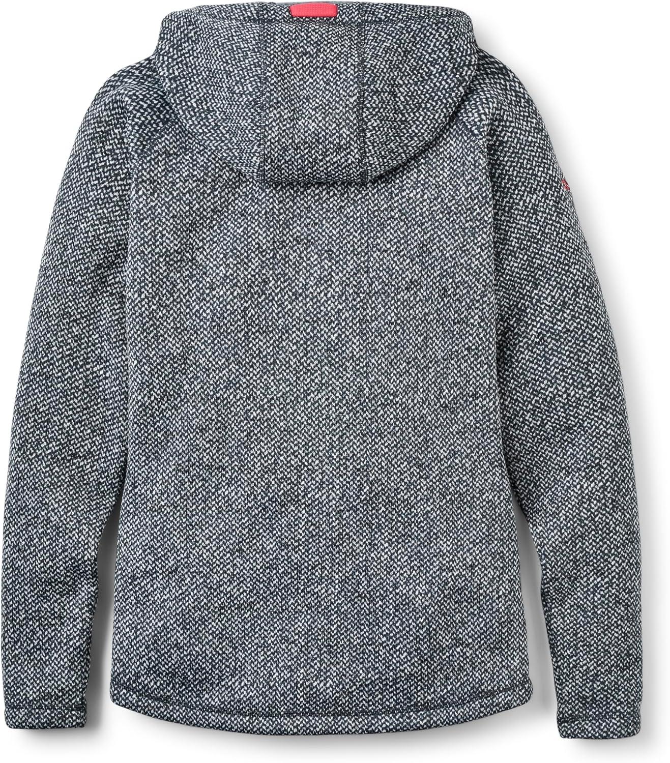 imageRab Womens Amy Hoodie FullZip Casual Lightweight Fashion SweaterKnit FleeceSteel