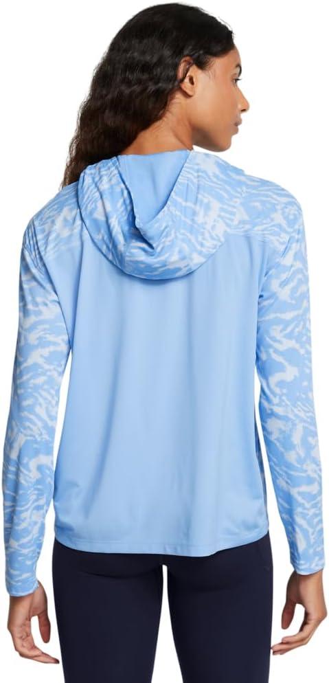 imageUnder Armour Womens Isochill Shorebreak Hoodie465 Horizon Blue   Tech Blue