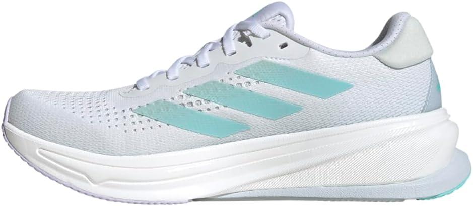 imageadidas Womens Supernova Rise 2 Running ShoesWhiteLinen Green MetFlash Aqua