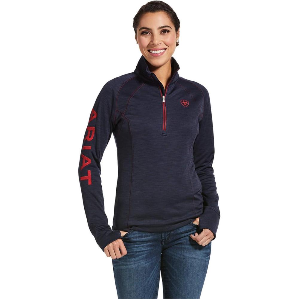 imageAriat Womens Tek Team 14 ZipCoffeebean