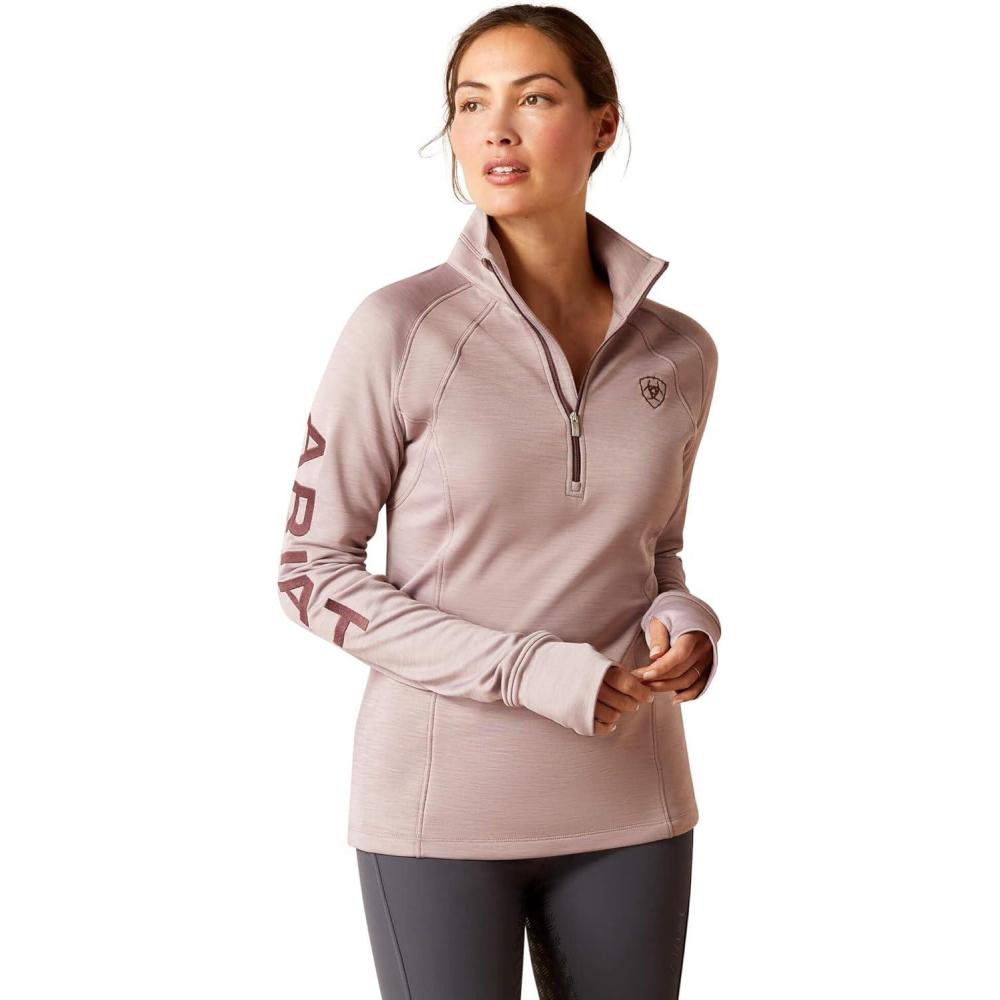 imageAriat Womens Tek Team 14 ZipQuail