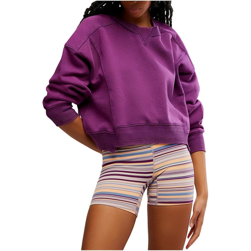 imageFree People womens Intercept PulloverBlack Cherry