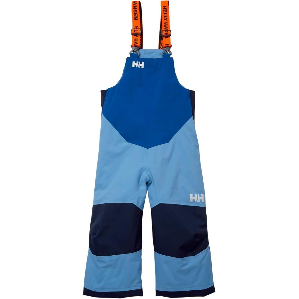 imageHellyHansen Kids Unisex Rider 2 Insulated Waterproof Windproof Breathable Bib Ski Pants625 Blue Fog