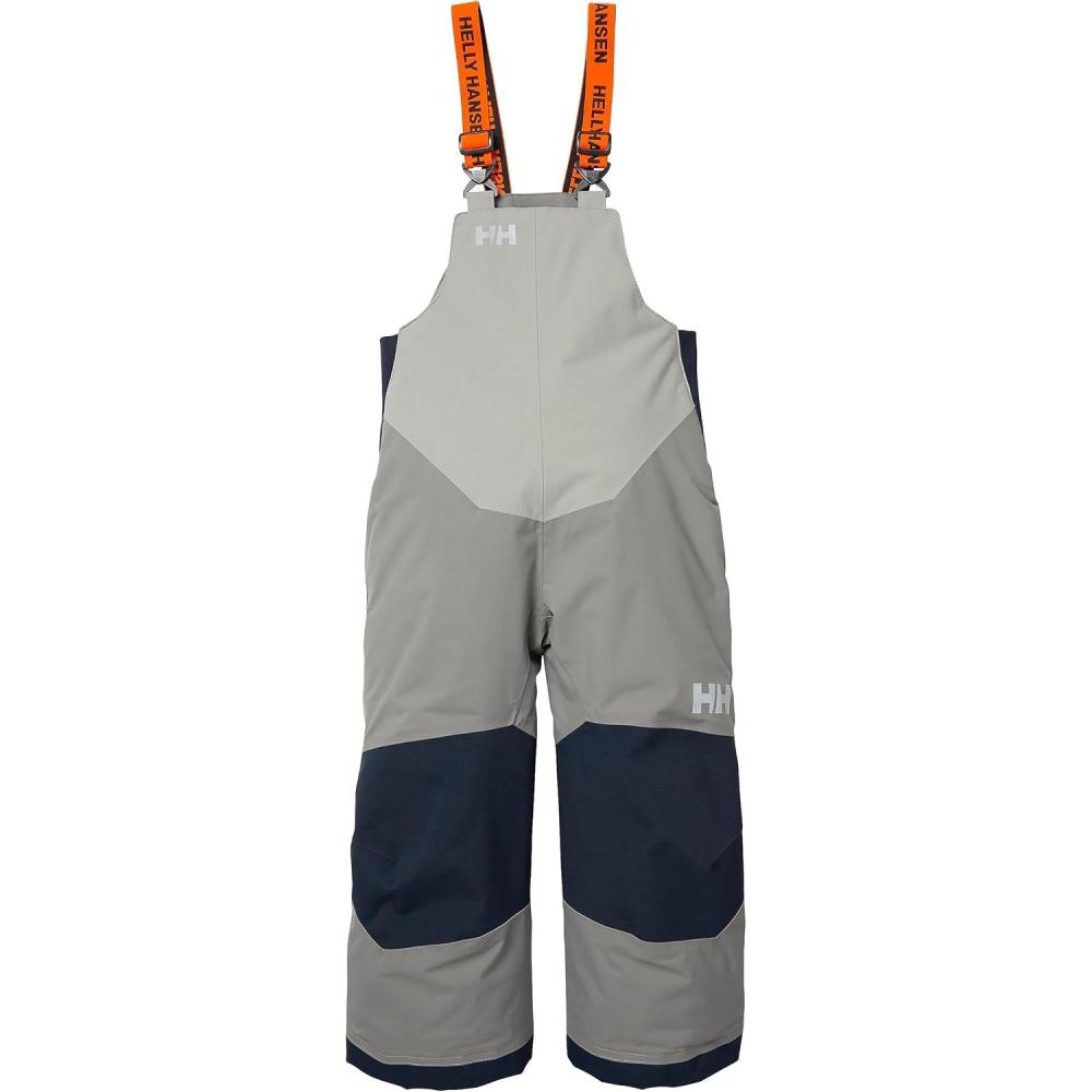 imageHellyHansen Kids Unisex Rider 2 Insulated Waterproof Windproof Breathable Bib Ski Pants876 Concrete